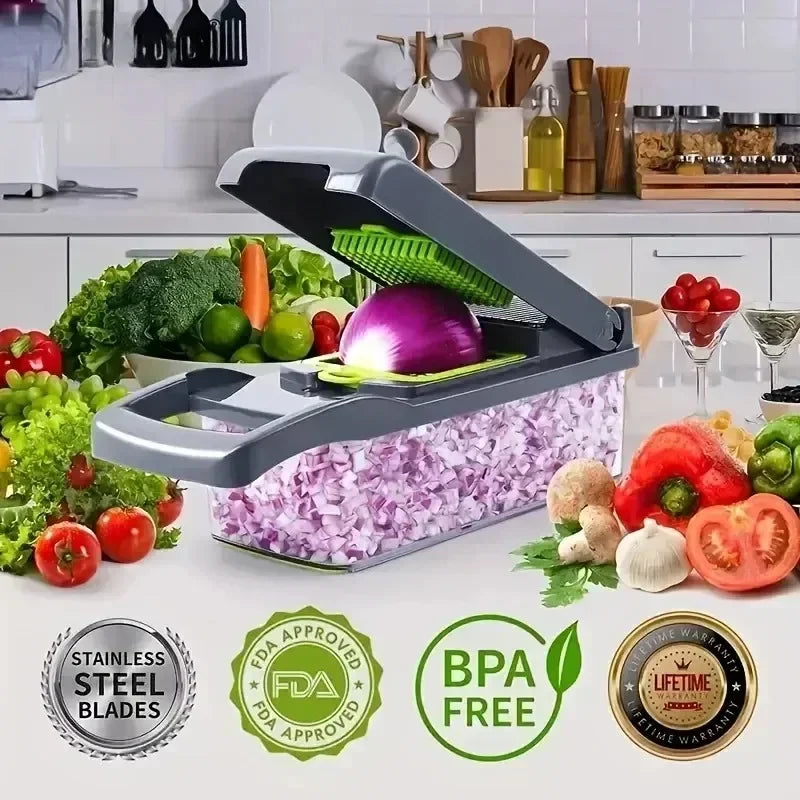 Multifunctional Vegetable Chopper/Slicer