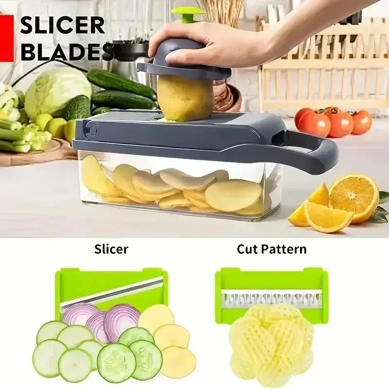 Multifunctional Vegetable Chopper/Slicer