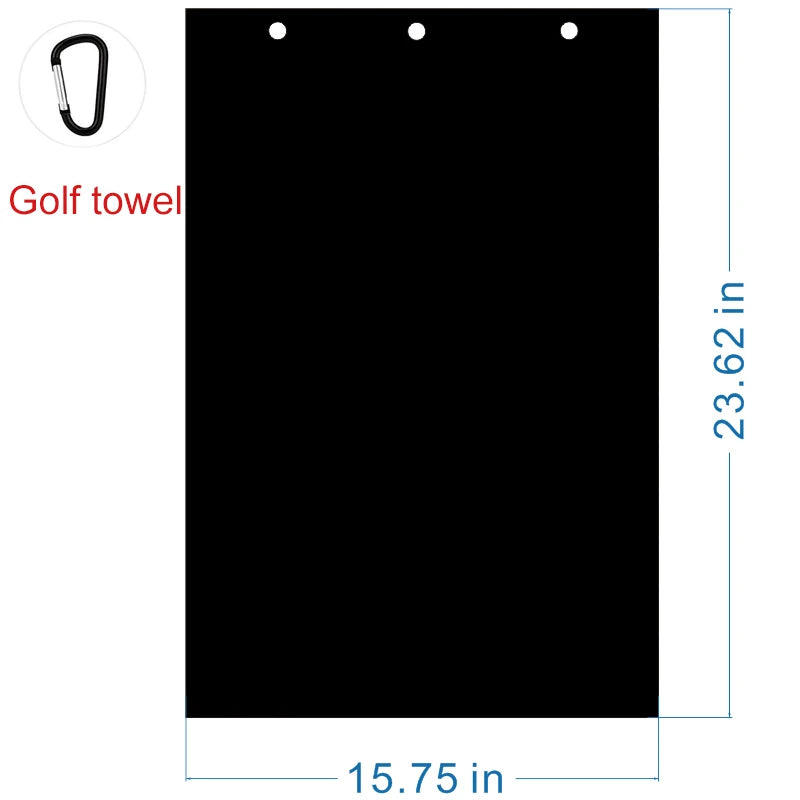 Golf Towel Microfiber Waffle Pattern Golf Brush Tool Kit With Club Groove Cleaner Golf Divot Repair Tool Golf Accessories